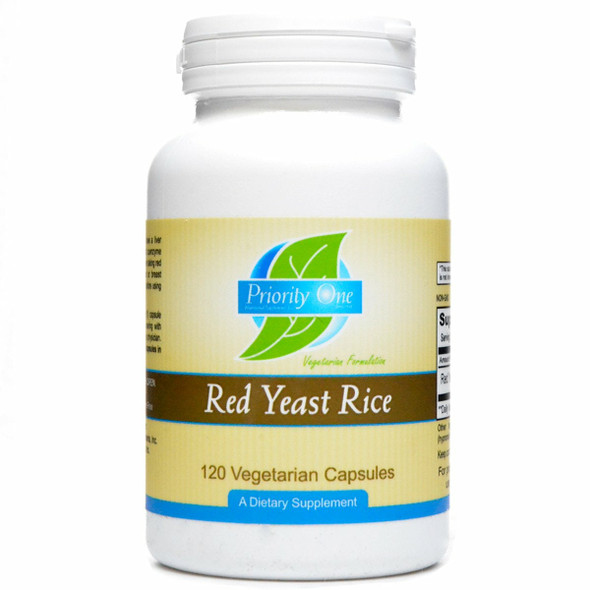 Red Yeast Rice 120 vcaps by Priority One Vitamins