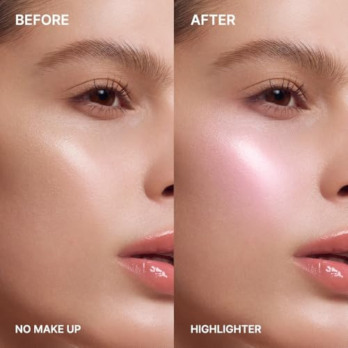 Dasique Shine Glowy Highlighter Palette 01 Twinkle Mermaid Gorgeous Sparkle MeltingJelly Texture