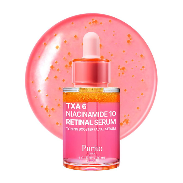 Purito Retinol 0.1% + Retinal 0.1% AntiAging Facial Serum For Wrinkles Fine 30Ml