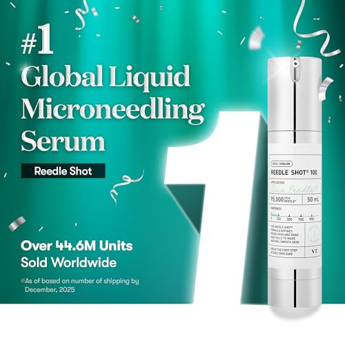 Vt Cosmetics Reedle Shot 100 and Pdrn Essence Set Microneedling Serum And Glow