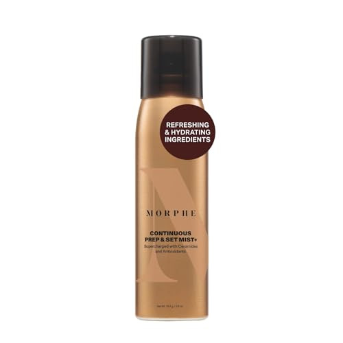 Morphe Complete Setting Duo Continuous Prep and Set Setting Spray Continuous Setting 2.8 Oz