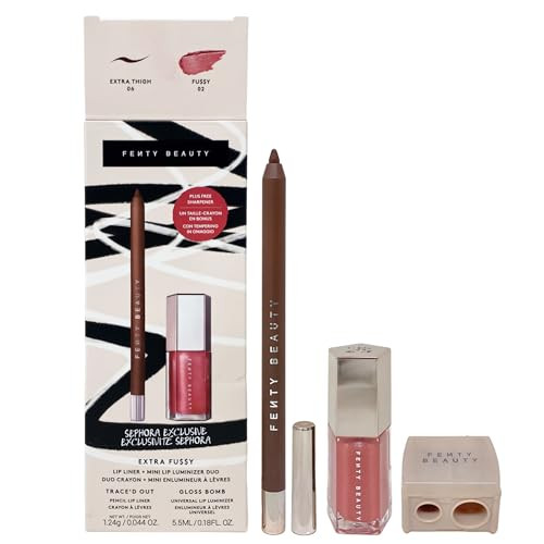 Fenty Beauty Extra Fussy Lip Liner + Mini Lip Luminizer Duo 06 Extra