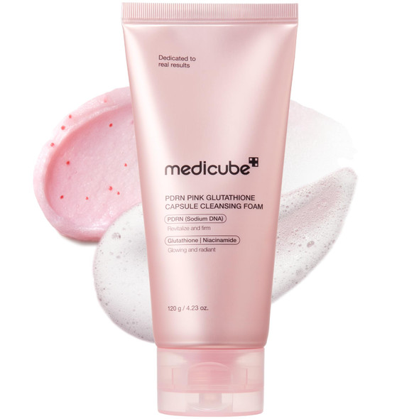 Medicube Facial Cleanser Azelaic Acid Whip Cleanser Soothing Cleansing Foam For Troubled 4.23 Oz