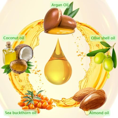 Fovcos Moroccan Argan Treatment Hair Oil For Luxurious Hair Care And Repair 100 Milliliters