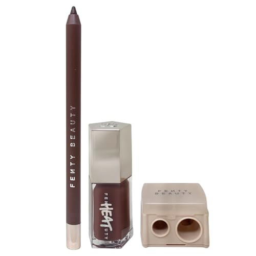 Fenty Beauty Brown D Pout Lip Liner + Mini Lip Luminizer Duo