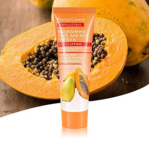 Inspired Capital L Pretty Cowry Exfoliating Peel Gel With Coconut/Papaya/Cucumber/Extract Face And Body Facial 100Ml