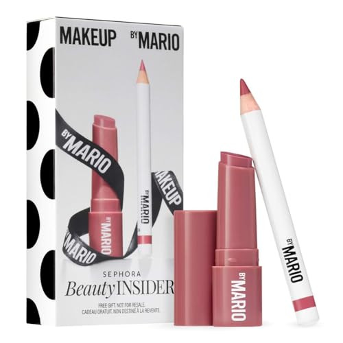By Mario Makeup By Mario Rosewood Glow Lip Kit Mini Moistureglow Plumping Lip
