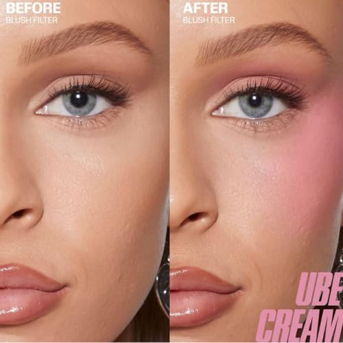 Huda Blush Filter Liquid Blush Ube Cream Electric Lilac / 4.5 Ml