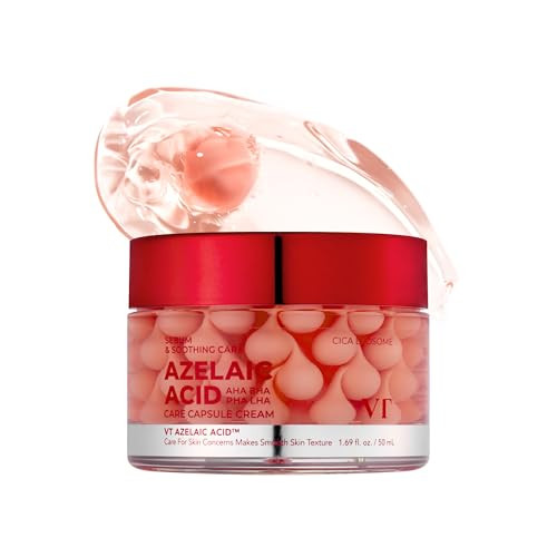 Vt Cosmetics Azelaic Acid Care Capsule Cream Facial Moisturizer For BlemishProne and RednessProne
