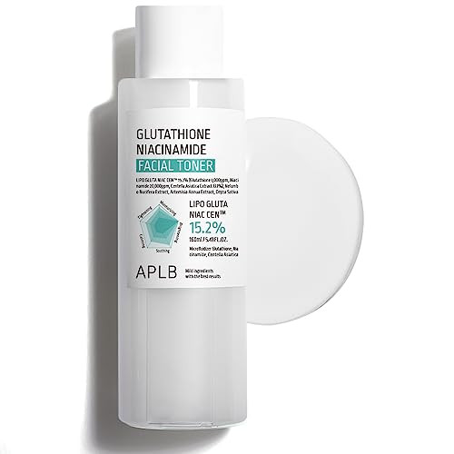 Aplb Glutathione Niacinamide Facial Toner Lipo Gluta Niac Cen 15.2% /Korean Skincare 5.41 Fl.Oz
