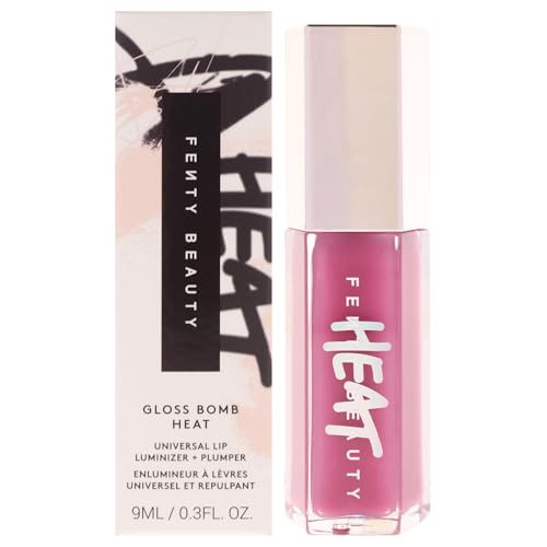 Fenty Beauty Gloss Bomb Heat Universal Lip Luminizer Plus Plumper 06 Lavender Savage 0.3 Oz