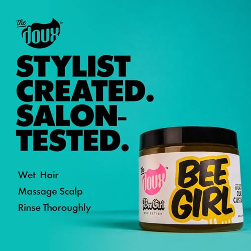 The Doux Bee Girl Honey Curl Custard Curl Defining Cream With Aloe Keratin