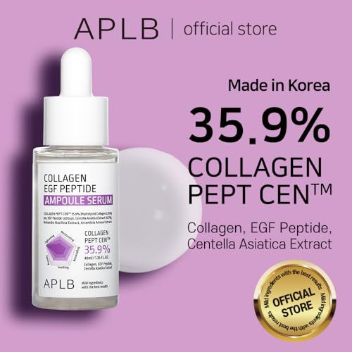 Aplb Collagen Egf Peptide Ampoule Serum Collagen Pept Cen 35.9% /Korean Skincare 1.35 Fl.Oz