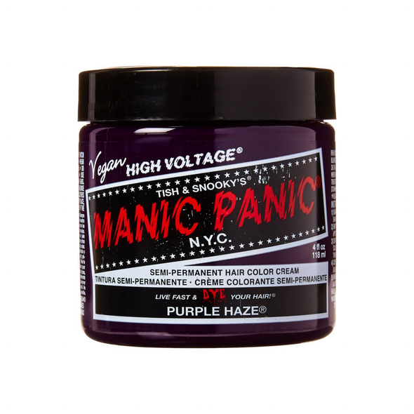 Manic Panic Semi-Permament Hair Color Creme, Purple Haze 4 oz