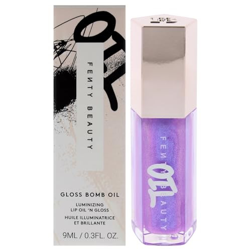Fenty Beauty Gloss Bomb Luminizing Lip Oil N Gloss 02 Miss Jellyfish By 0.3 Oz