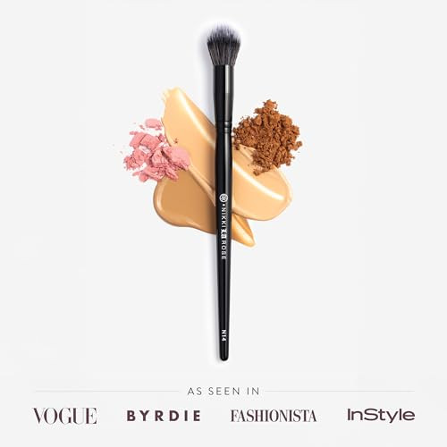 Bk Beauty Nikki La Rose N14 Petite Precision Concealer Brush MultiTasking Tapered Makeup