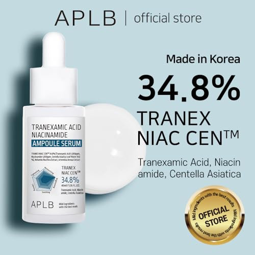 Aplb Tranexamic Acid Niacinamide Ampoule Serum Tranex Niac Cen 34.8% /Korean Skincare Ation 1.35 Fl.Oz