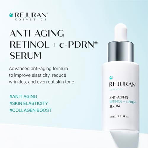 Rejuran Advanced AntiAging Retinol + CPdrn Serum Boosting Facial Serum For Firmness 1.01 Fl Oz