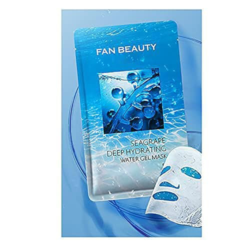 Beauty Mall Fan Beauty Secret Seagrape Deep Hydrating Water Facial Gel Mask 5 Sheets