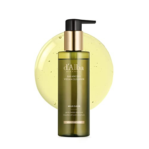 DAlba Piedmont Italian White Truffle Mild Skin Balancing Vegan Cleanser Hydrating And Calming