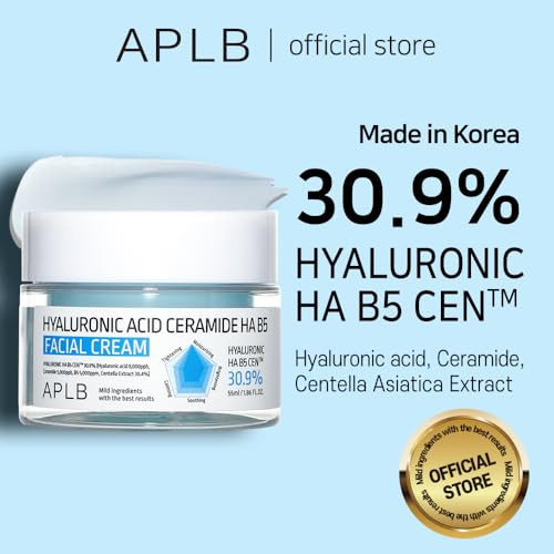 Aplb Hyaluronic Acid Ceramide Ha B5 Facial Cream Hyaluronic Ha B5 Cen 1.86 Fl.Oz