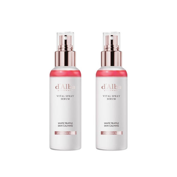 DAlba Piedmont Italian White Truffle First Spray Serum Vegan Skin Care LightWeight Face 3.38 Fl Oz