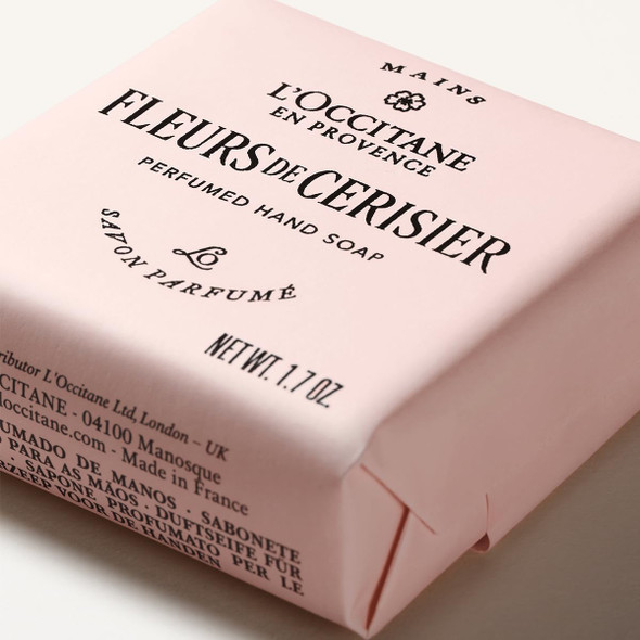 LOccitane Cherry Blossom Perfumed Soap . Pack Of 2 1.7Oz Pack Of 2