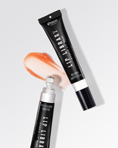 Bperfect Lip Library Hybrid Lip Mask MultiUse Hydrating Lip Balm With Peptides Allure Soft Apricot Peach