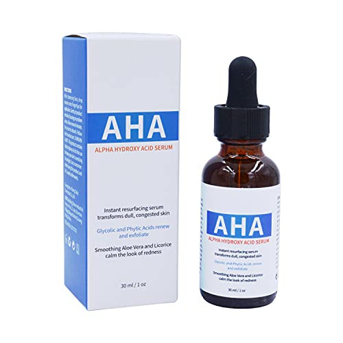 Beauty-Mall Aha Alpha Hydroxy Acid Serum Renewal Serum Instand Resurfacing Serum Transforms 30Ml