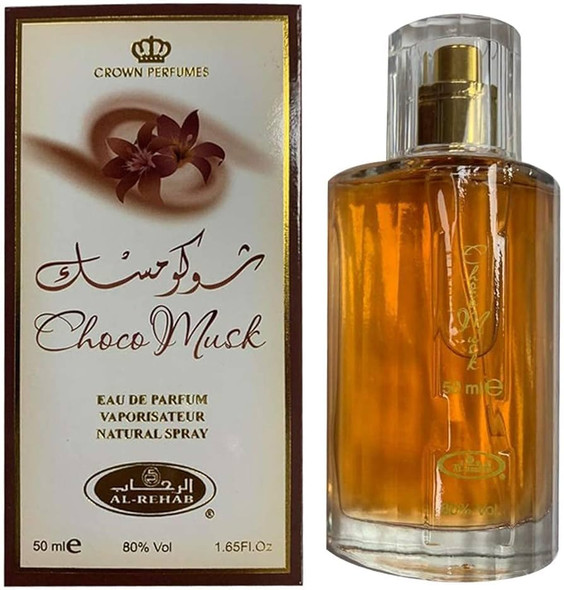 Al-Rehab Choco Musk Eau De Parfum For Men And Women Chocolate Musk 50Ml