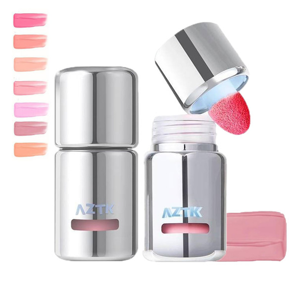 Aztk Liquid Blush Jelly Color Liquids Blushes With Head Matte Nude Liquids Blushes With