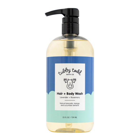Tubby Todd Hair + Body Wash Baby Shampoo And Body Wash Gentle And 8.5 Oz 2 Pack