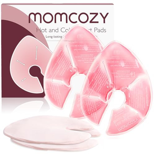 Momcozy Larger Breast Therapy Packs Hot And Cold Breast Pads With 2 2 Pack