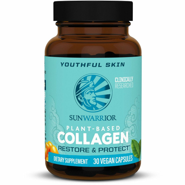 Collagen Restore and Protect 30 vegcaps By Sunwarrior