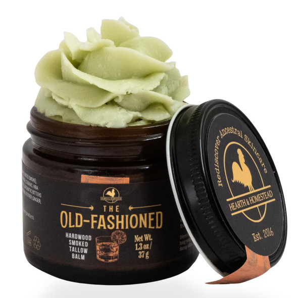 Hearth And Homestead Whipped Beef Tallow For Skin and Face 100% Grass Fed Eczema 1.3Oz