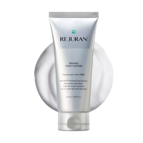 Rejuran Refining Foam Cleanser CPdrn Hydrating and Gentle For Smoother Clearer Skin 4.05 Fl Oz