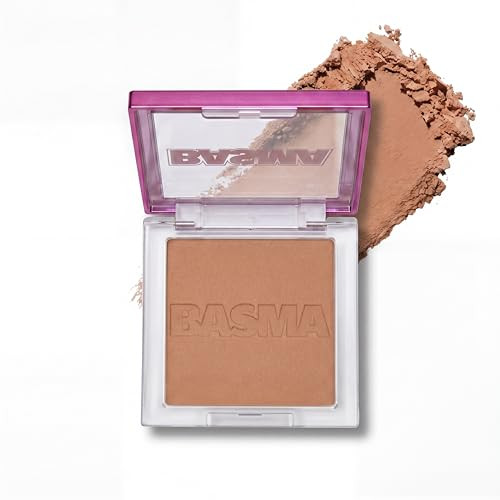 Basma Beauty ButterySoft Powder Bronzer For Face TalcFree Soft Matte Buildable Coverage