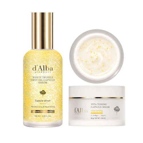DAlba Piedmont Vita Toning Capsule Cream + White Truffle Oil Capsule Serum