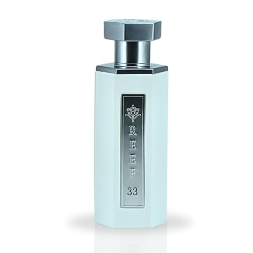 Reef Perfumes 33 White Arabian Perfume For Men Fragrance Of Leather Oud and 100Ml