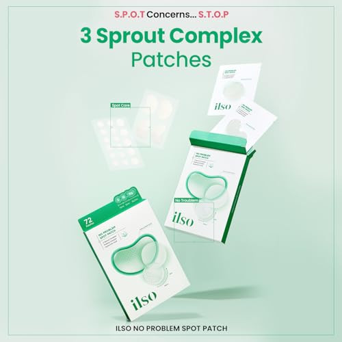 Ilso No Problem Spot Patch 72 Patches In 3 Sizes Hydrocolloid Acne