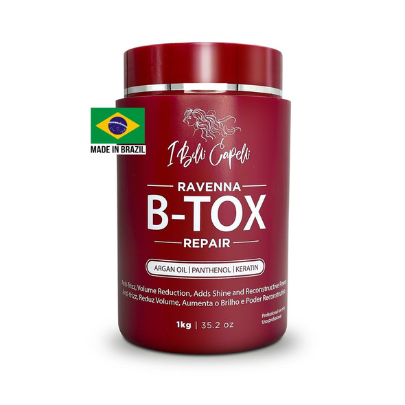 I Belli Capelli Ravenna Repair Hair BTox Cirugia Capilar Para El Cabello FormaldehydeFree BTox 1Kg