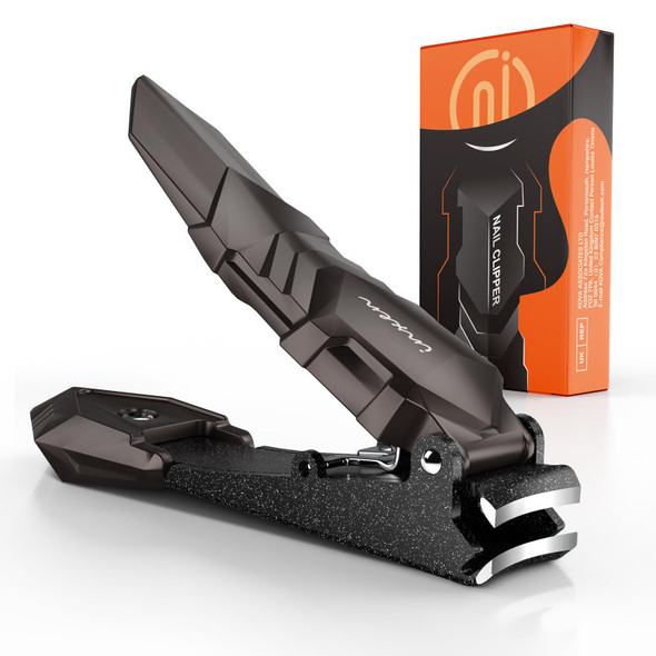 Inxen Nail Clippers Set For Men With Catcher 2 Pack Sharp Nail 2 Pack