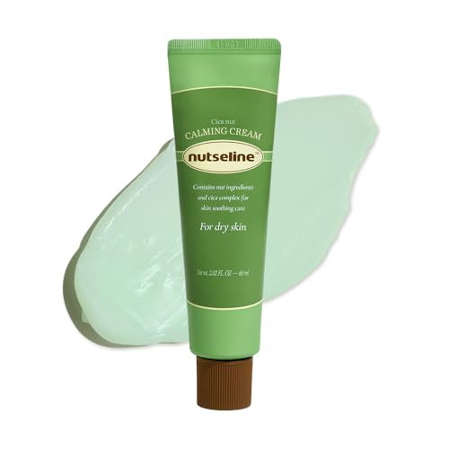 Nutseline Cica Nut Calming Cream Korean Skin Care Moisturizing and Soothing Cooling 60Ml