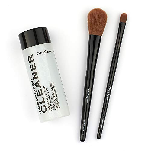 Stargazer Enterprises MakeUp Brush Cleaner. Gentle Water Based Brush Cleaner That Is Compatible