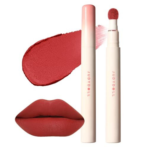 Judydoll Cushion Matte Lip Cream Hydrating Matte Lipstick With Tripeptide and Squalane