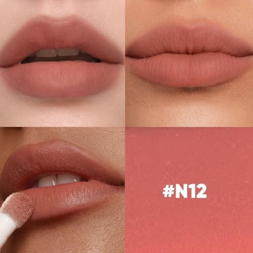 Judydoll Cushion Matte Lip Cream Hydrating Matte Lipstick With Tripeptide and Squalane