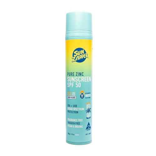 Sun Zapper Pure Zinc Sunscreen Spf 50 Organic Mineral Sunscreen For Face And 3.5 Oz 100G