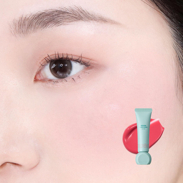 Nuse Mousse Care Cheek Handy Liquid Blush For Cheeks Soft Color Glowy Glowy Finish Buildable And