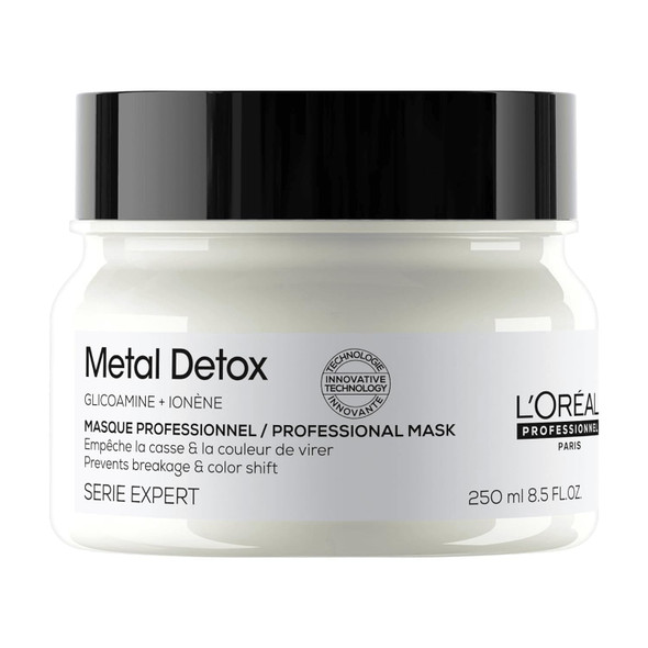 LOr Al Professionnel Paris L Oreal Professionnel Metal Detox Mask Hydrating Hair Mask For Dull Fading