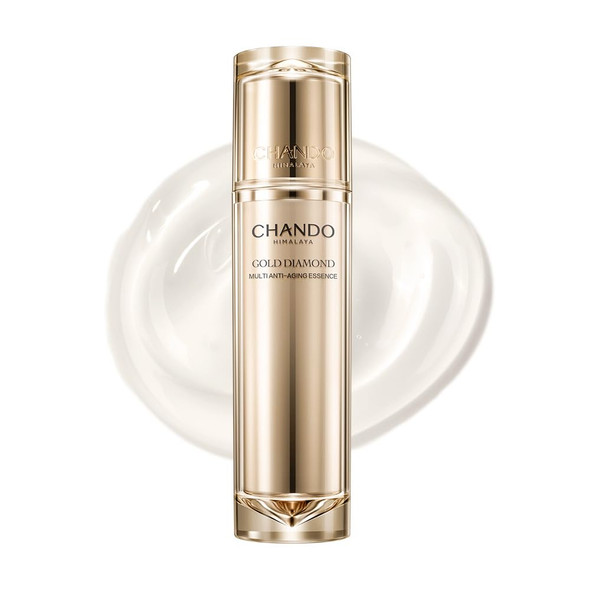 CHANDO HIMALAYA Gold Diamond Peptide enriched Multi Anti aging Serum Moisturizing Facial Essence Serum for Visible Correction of Anti Aging & Wrinkle